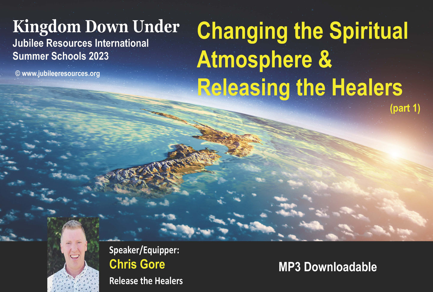 Changing the Spiritual Atmosphere and Releasing Healing MP3 downloadable part 1