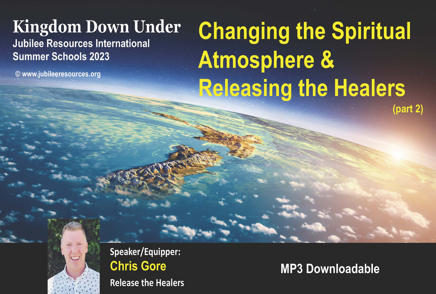 Changing the Spiritual Atmosphere and Releasing Healing MP3 downloadable part 2