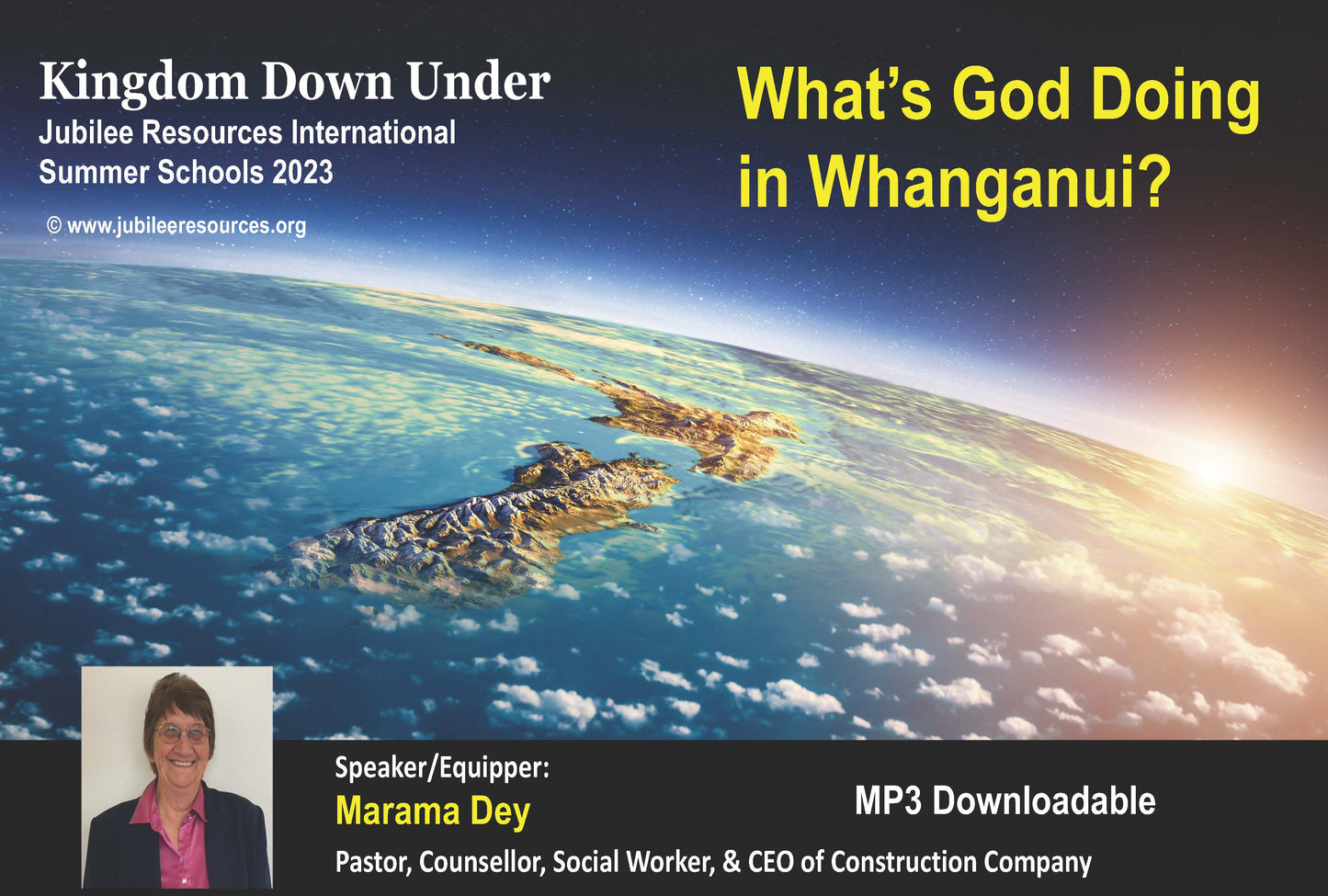 What’s God doing in Whanganui? MP3 downloadable