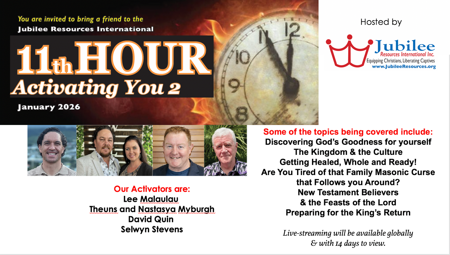11th Hour Activation, January 2026 - Unwaged Registration