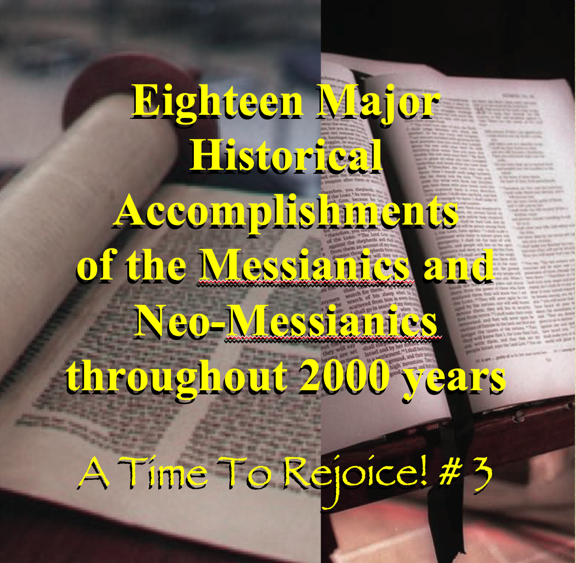# 3. ‘18 Major Accomplishments of the Messianic Church’ by Dr Miles R. Jones - MP4 Video on USB Drive