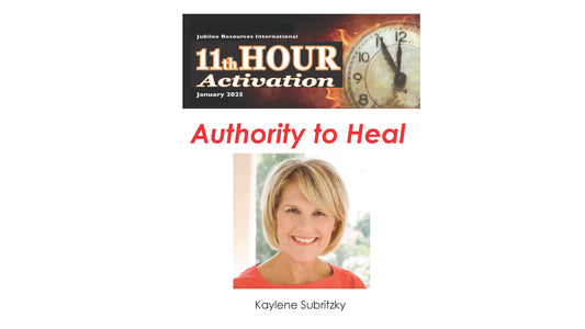 Authority to Heal, by Kaylene Subritzky, Downloadable MP4 video