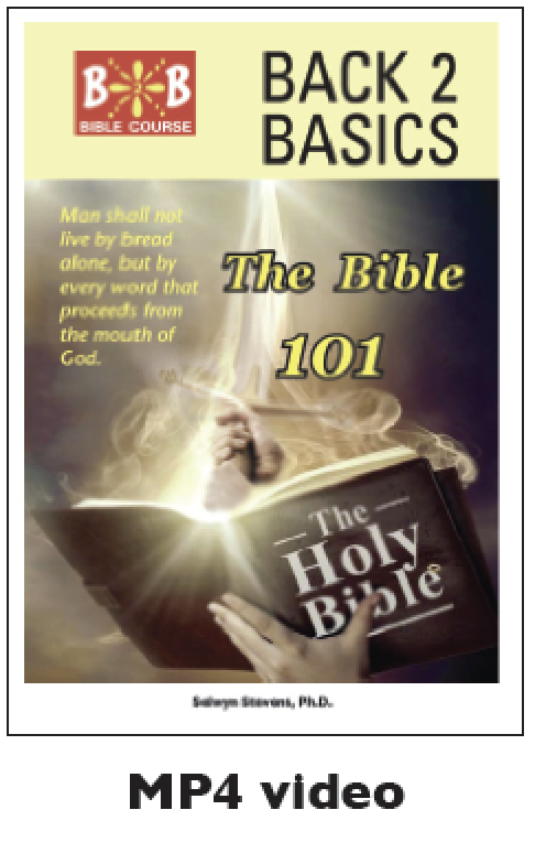 The Bible 101, Back to Basics MP4 - Part One of Four Downloadable