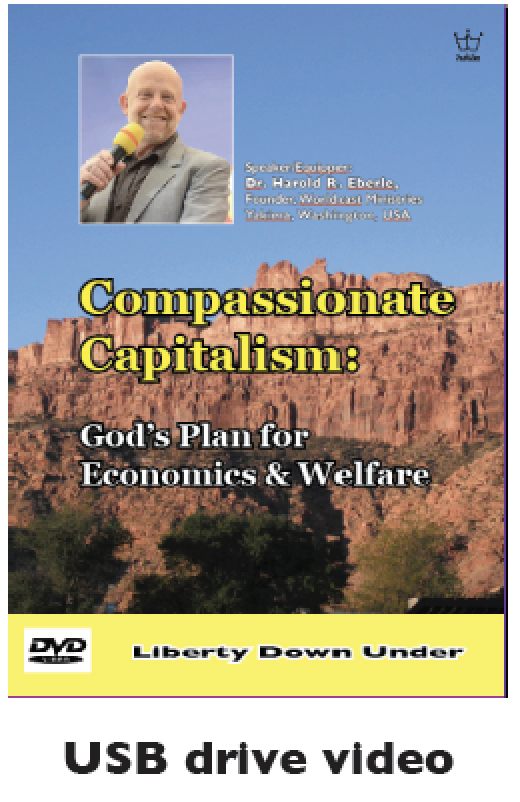 Compassionate Capitalism: God’s Plan for Economics & Welfare. USB Drive Video